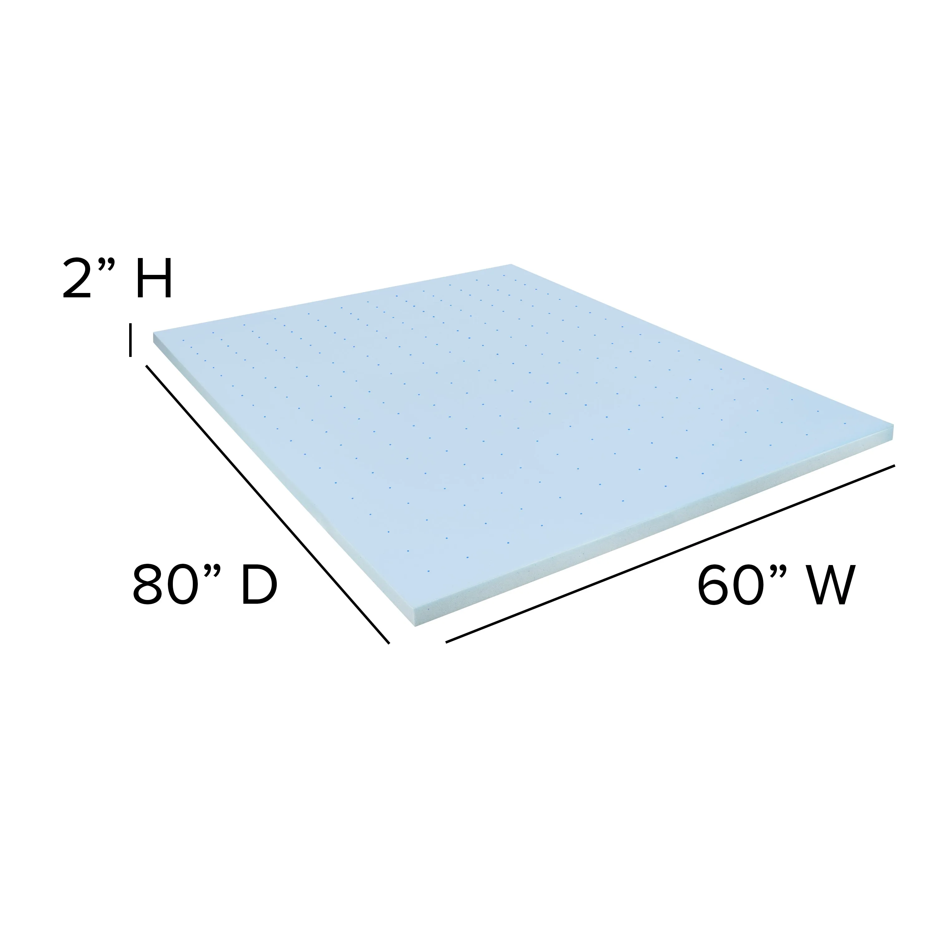 12" Mattress and Topper Bundle CL-E230P-2M35-Q-GG