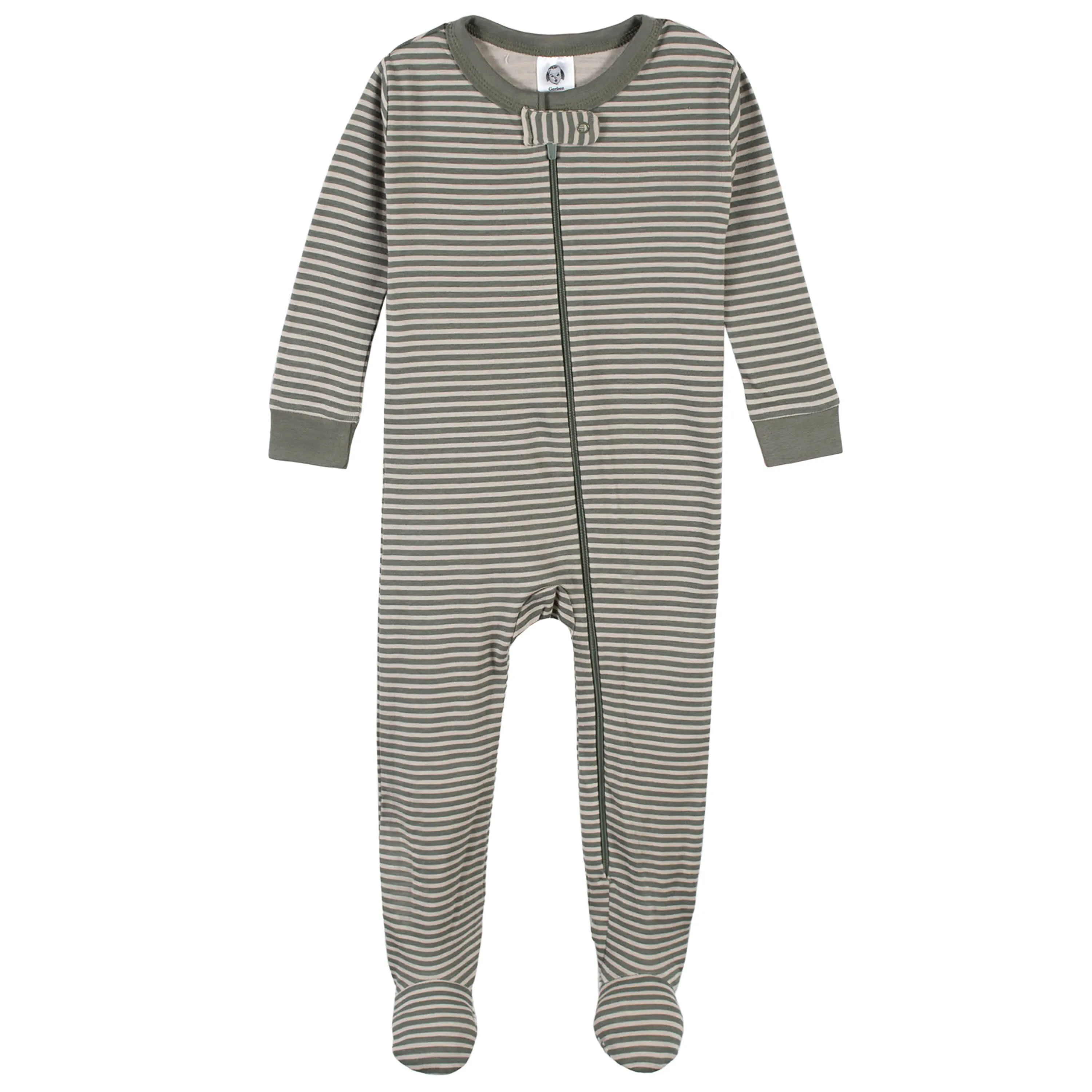 2-Pack Baby & Toddler Boys Camping Fun Snug Fit Footed Cotton Pajamas