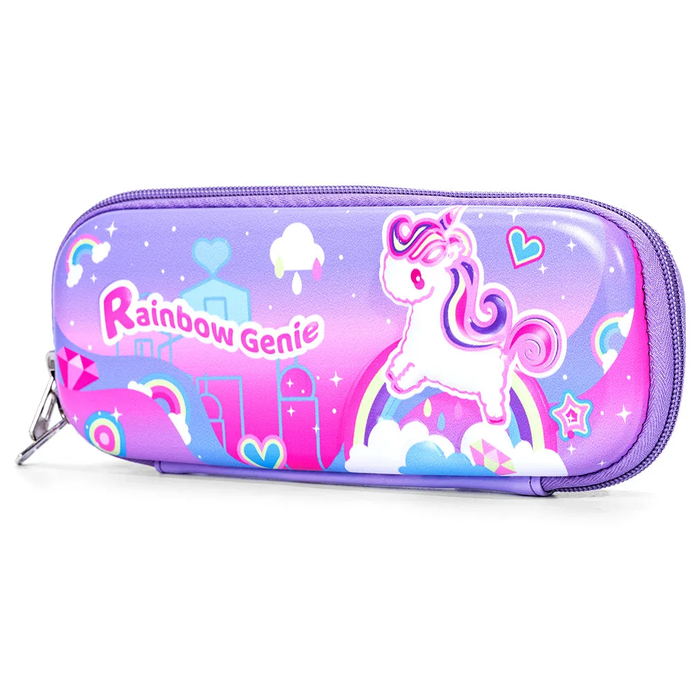 3D Genie Unicorn Pencil Case