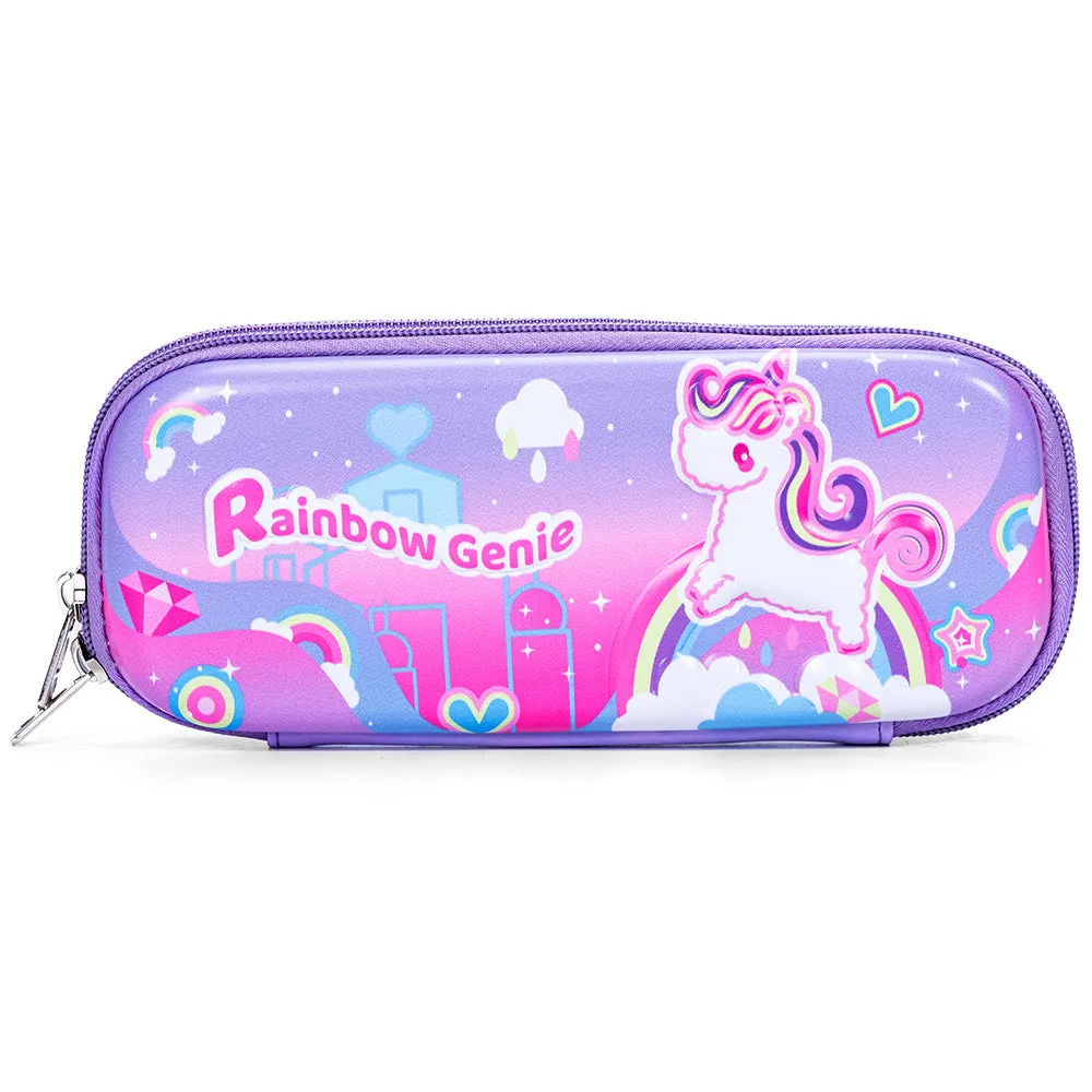 3D Genie Unicorn Pencil Case