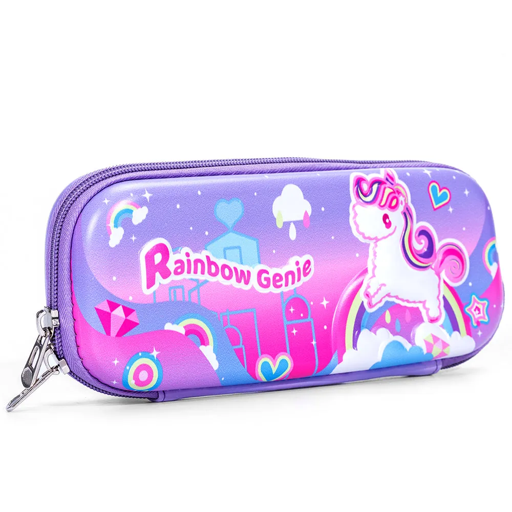 3D Genie Unicorn Pencil Case