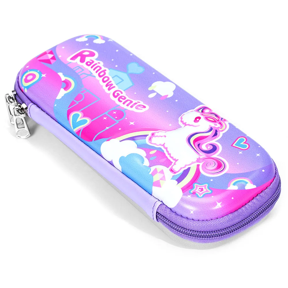 3D Genie Unicorn Pencil Case