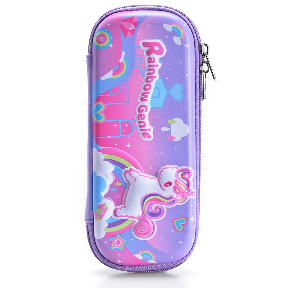 3D Genie Unicorn Pencil Case