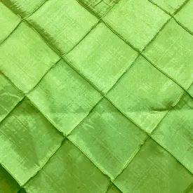 4" Pintuck Taffeta Wholesale Fabric in Green