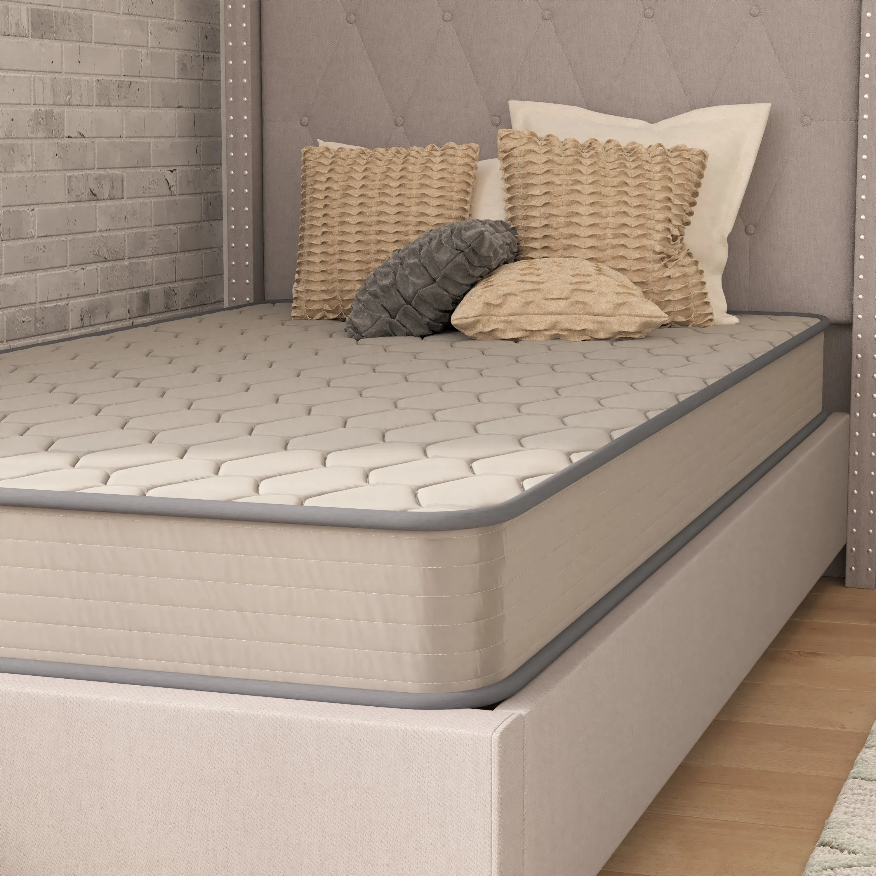 6 Inch Twin XL Hybrid Mattress CL-E236-B-TXL-GG