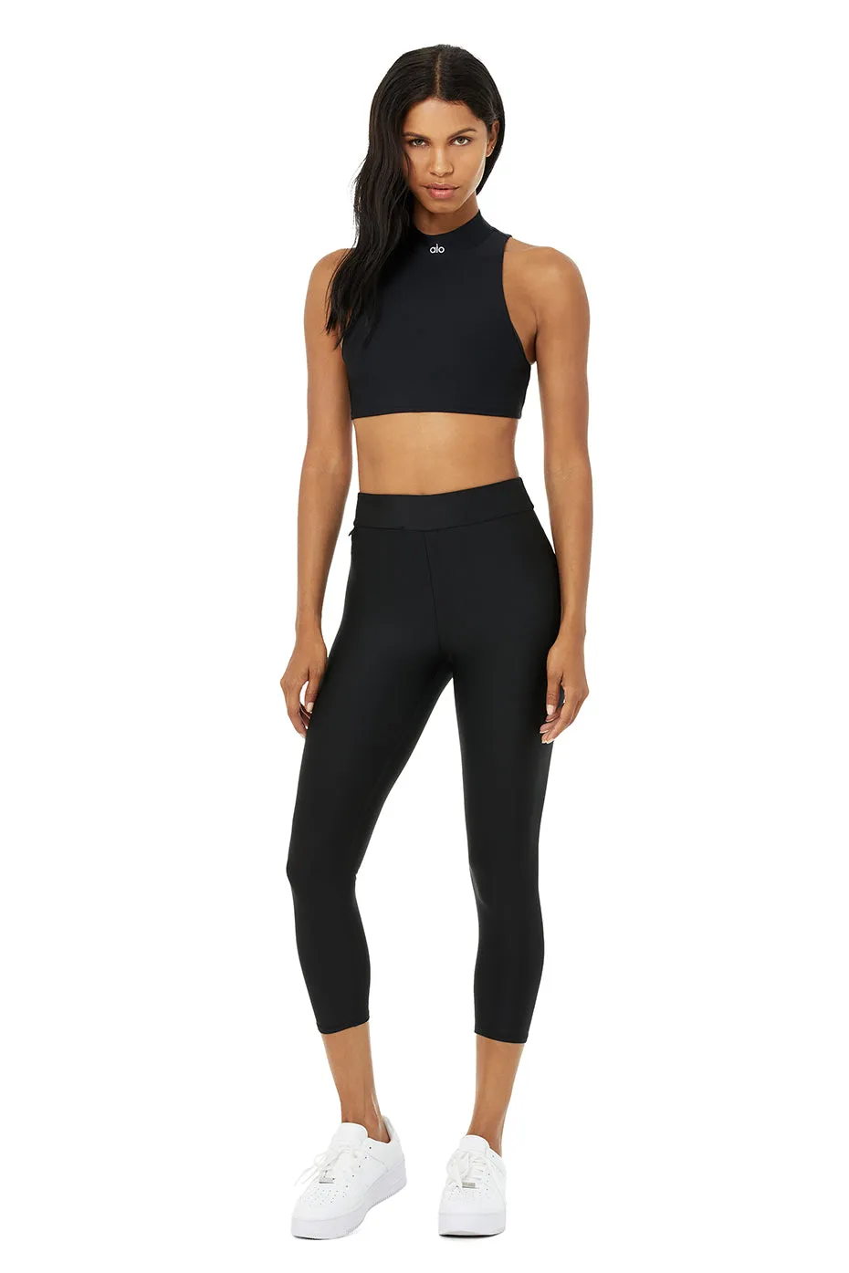 Airlift Fuse Bra Tank & Airlift High-Waist Conceal-Zip Capri Set