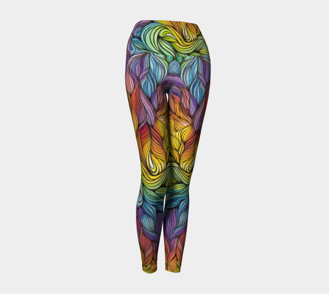 ALL LOVE YOGA LEGGINGS | ARTFOOL