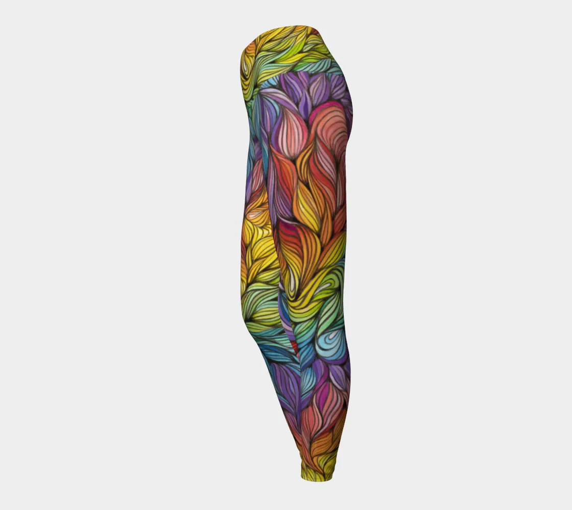 ALL LOVE YOGA LEGGINGS | ARTFOOL