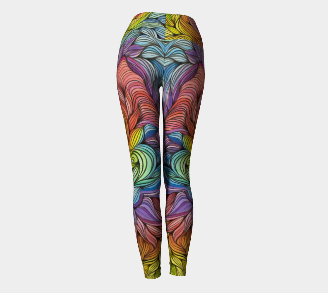 ALL LOVE YOGA LEGGINGS | ARTFOOL