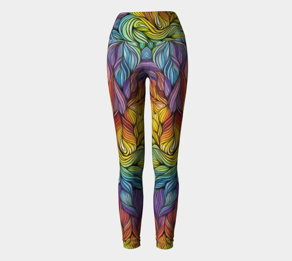 ALL LOVE YOGA LEGGINGS | ARTFOOL