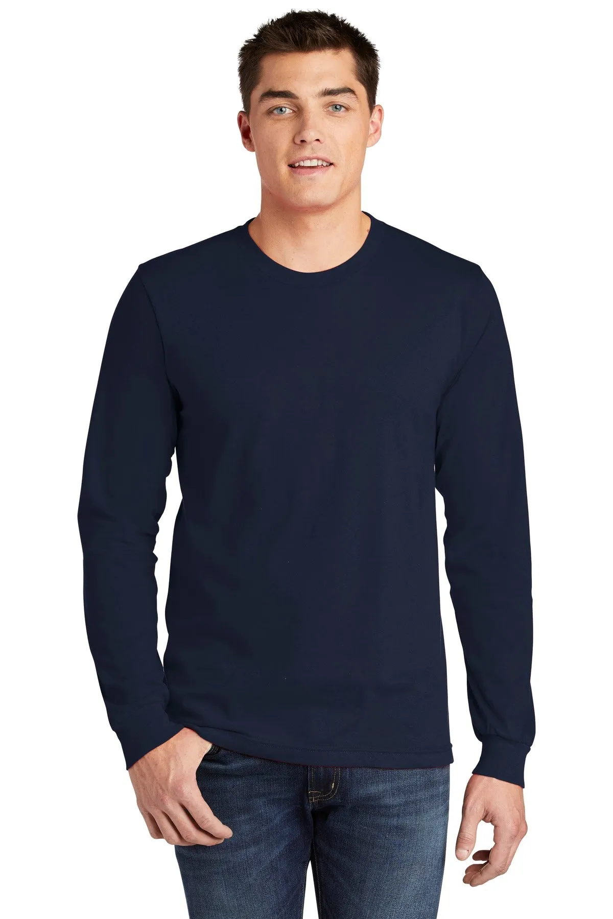 American Apparel  Fine Jersey Long Sleeve T-Shirt 2007W