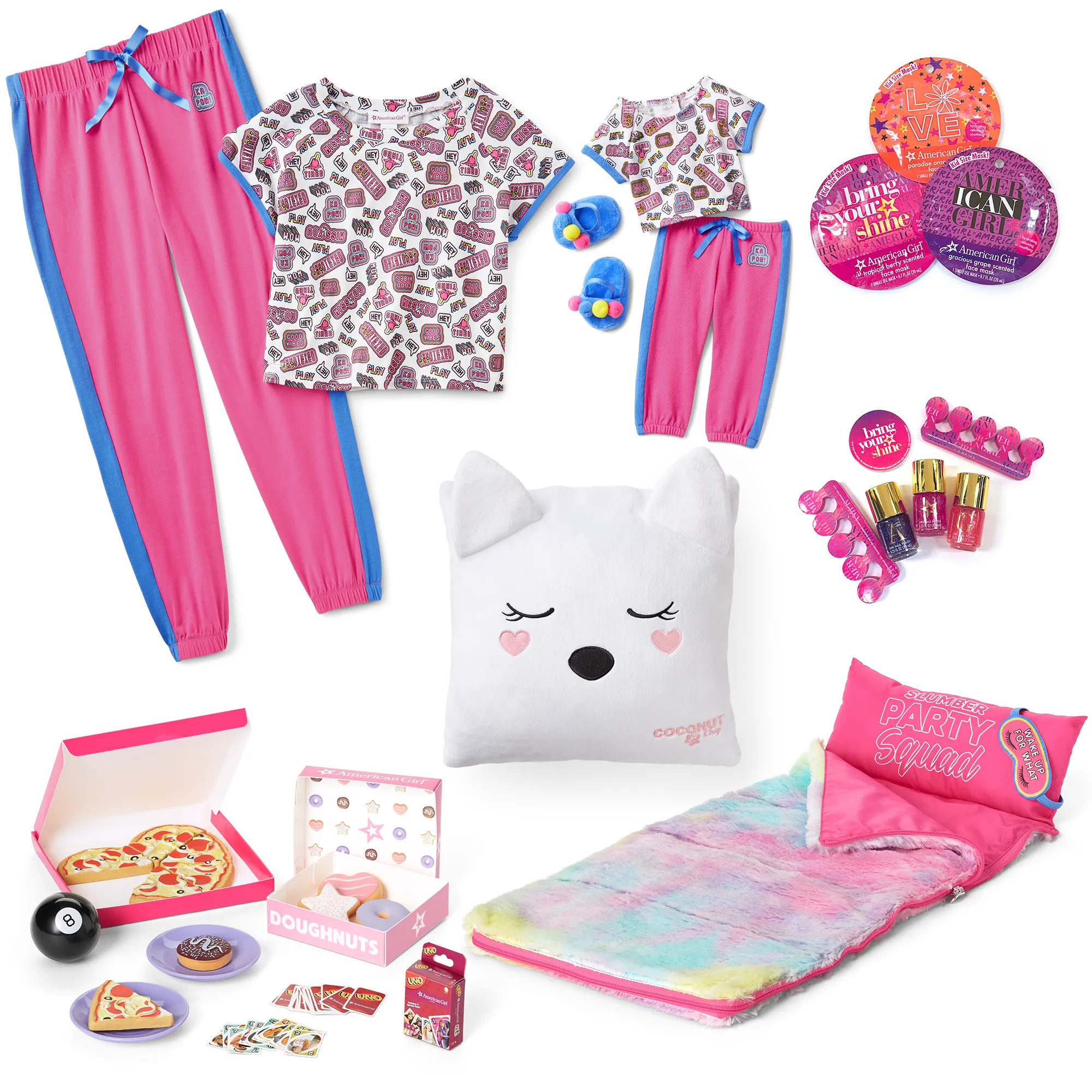 American Girl® Spa Night Sleepover Bundle