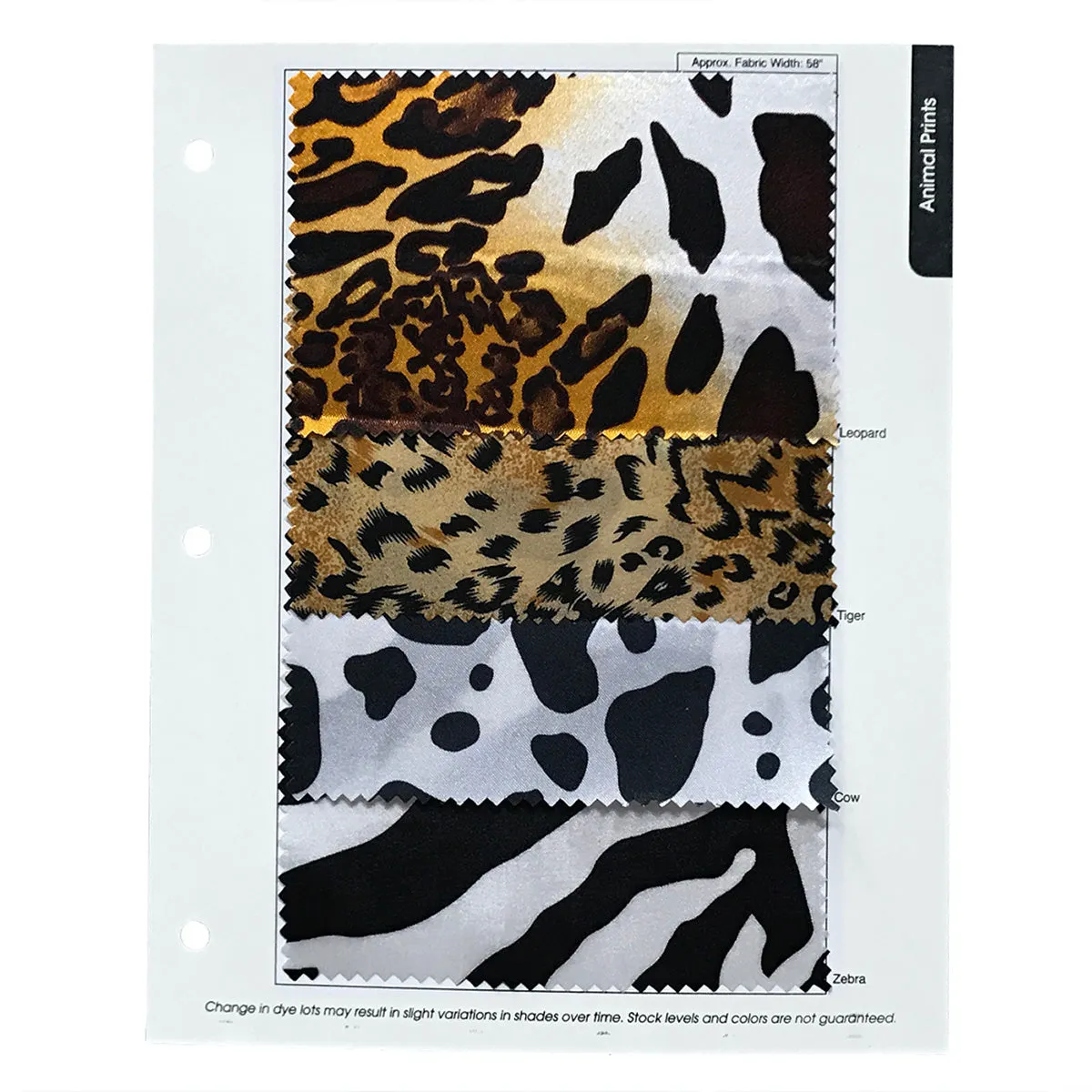 Animal Print Wholesale Fabric in Cow