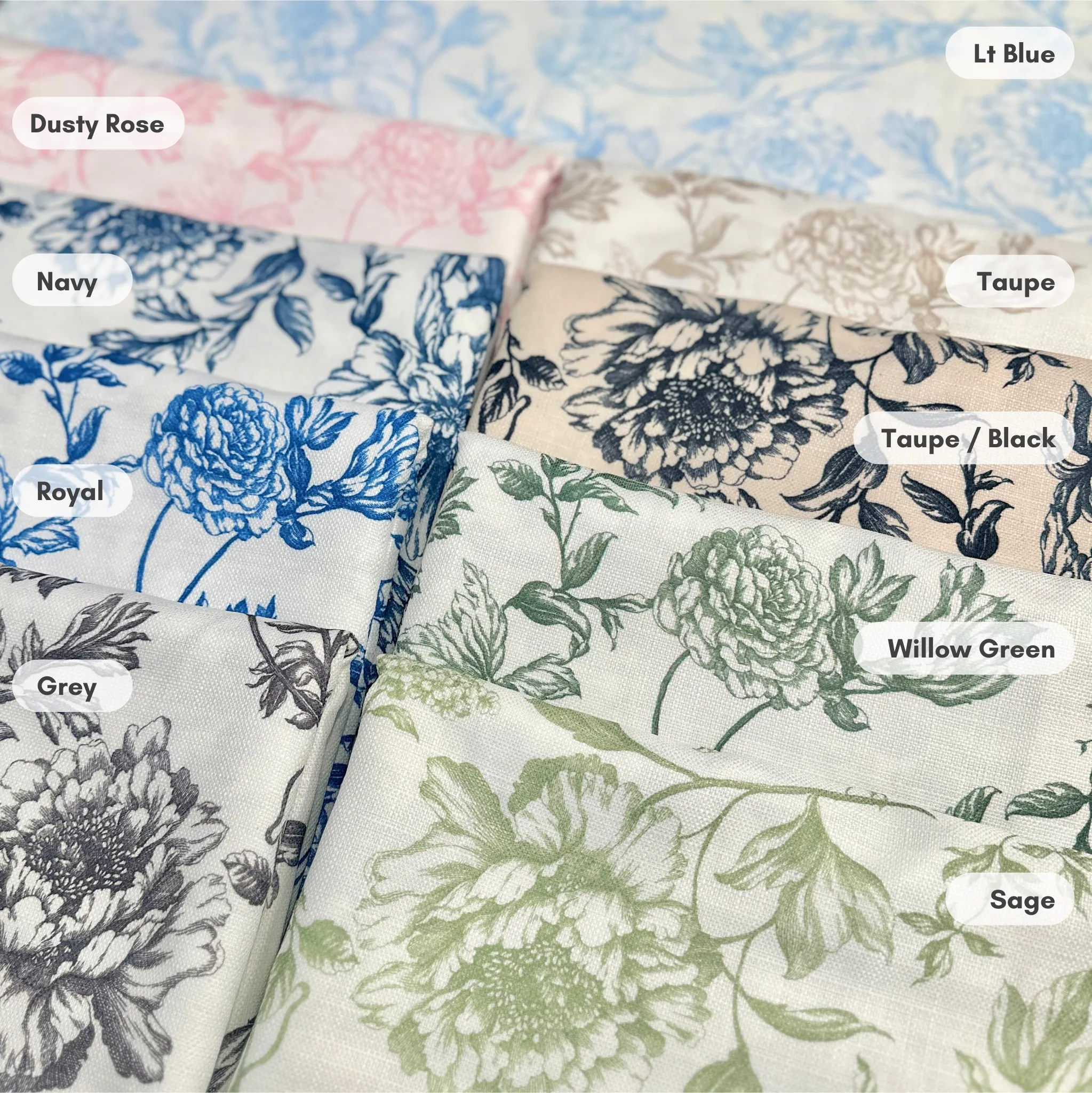 Artistry Bloom Wholesale Fabric in Sage