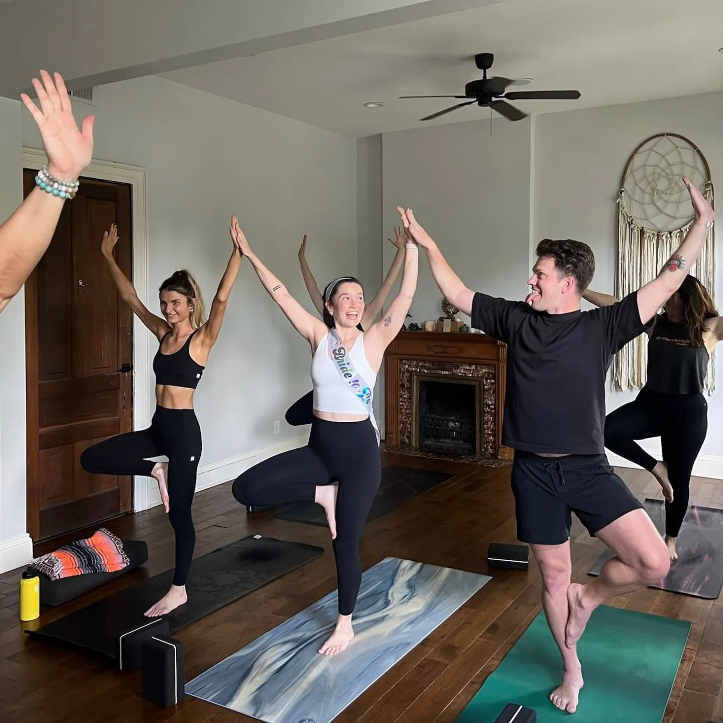 Bachelorette Party Yoga Class with Shakti Power Yoga