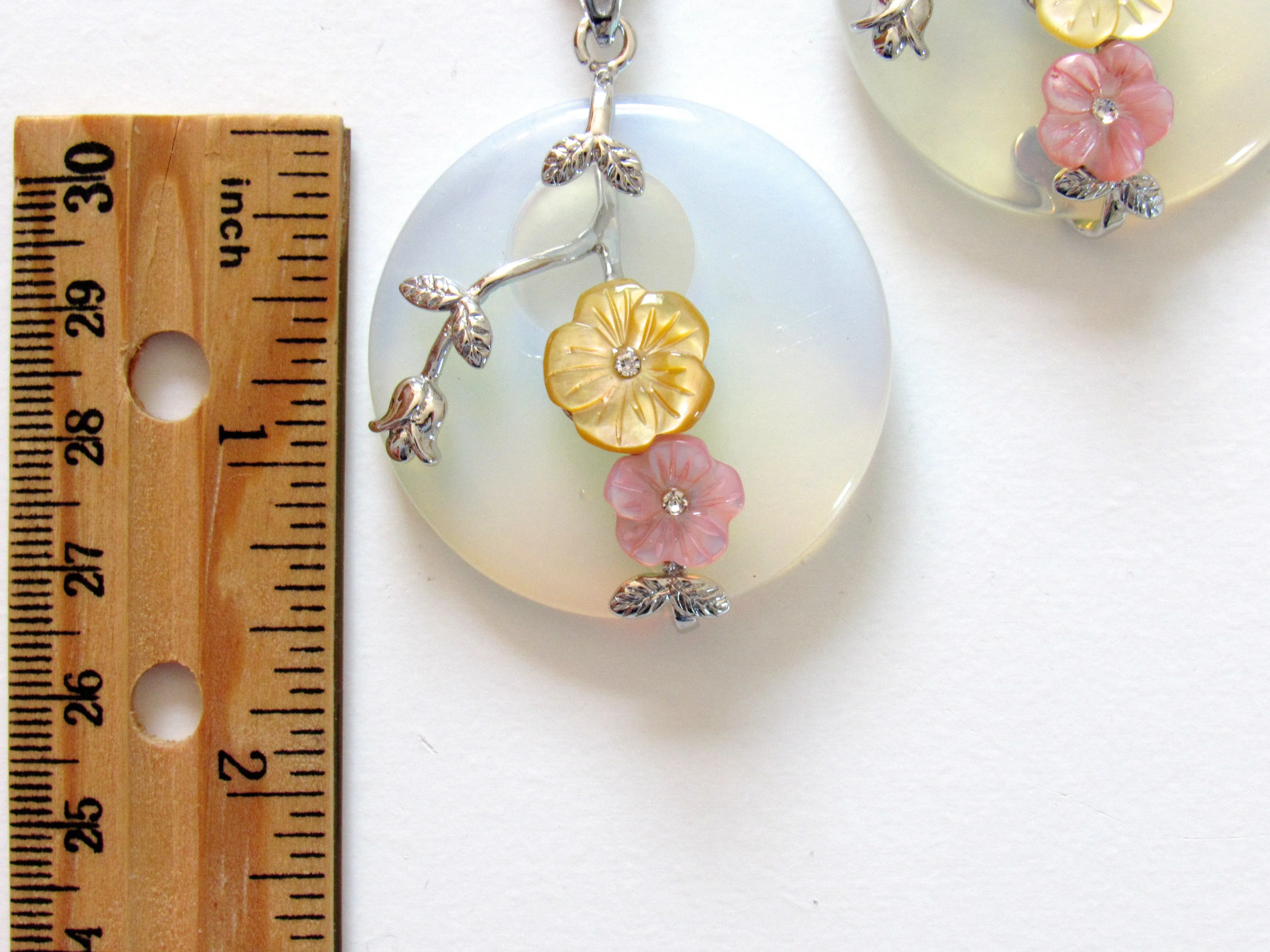 Blossoming Opalite Necklaces