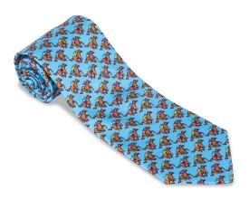 Blue Thoroughbreds Necktie - F5496