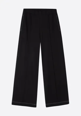 Bowie Wide Leg Trouser In Black