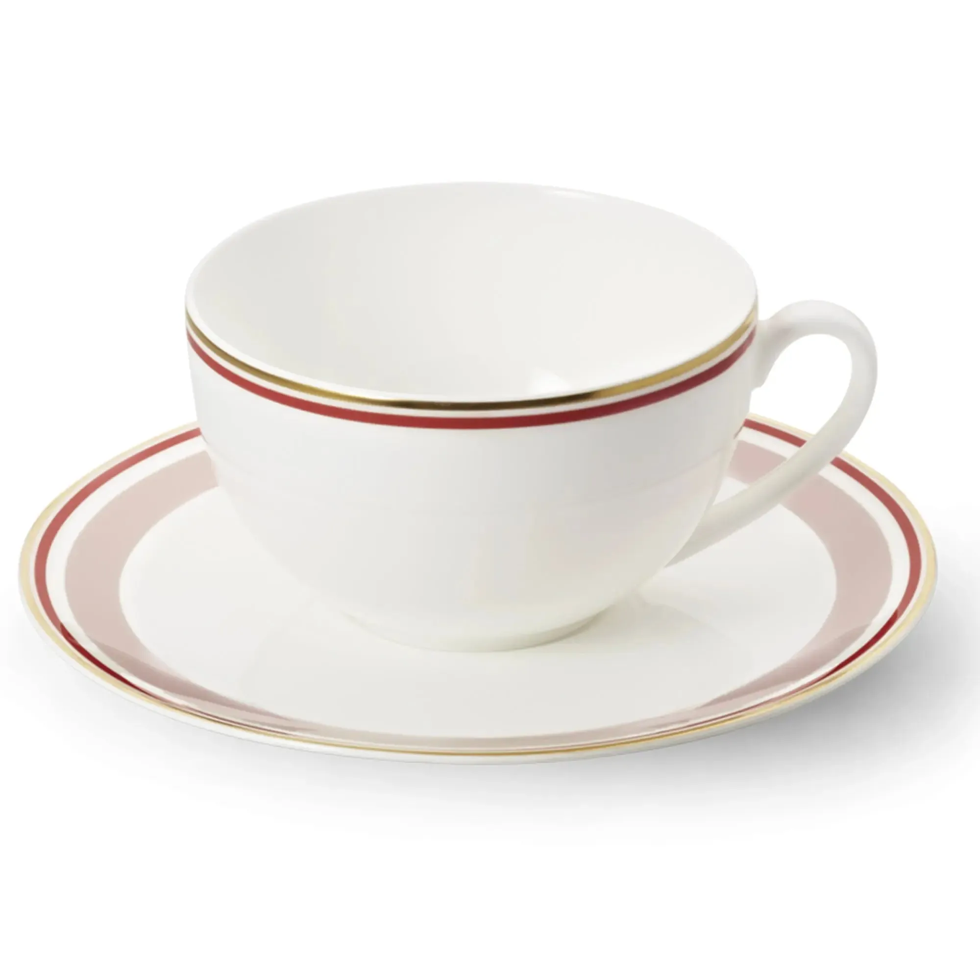 Capri - Set Coffee Cup Rose/Red 8.4 FL OZ | 0.25L