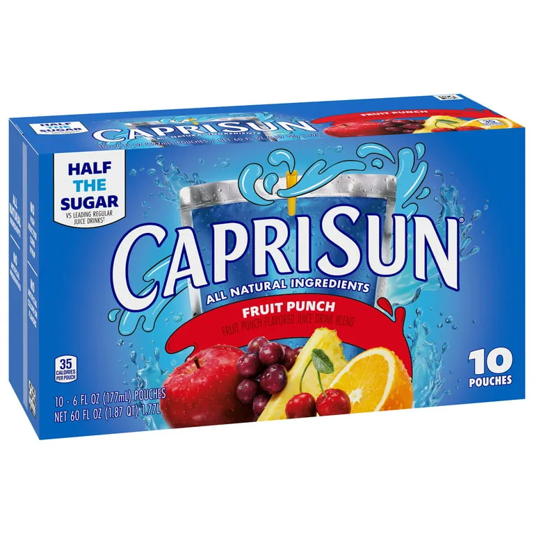 Capri Sun Juice - 4 Flavors