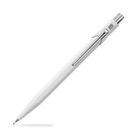 Caran d'Ache 844 Metal Collection Mechanical Pencil in White - 0.7mm