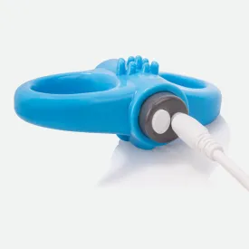 Charged Yoga Rechargeable Vibe Ring - Blue