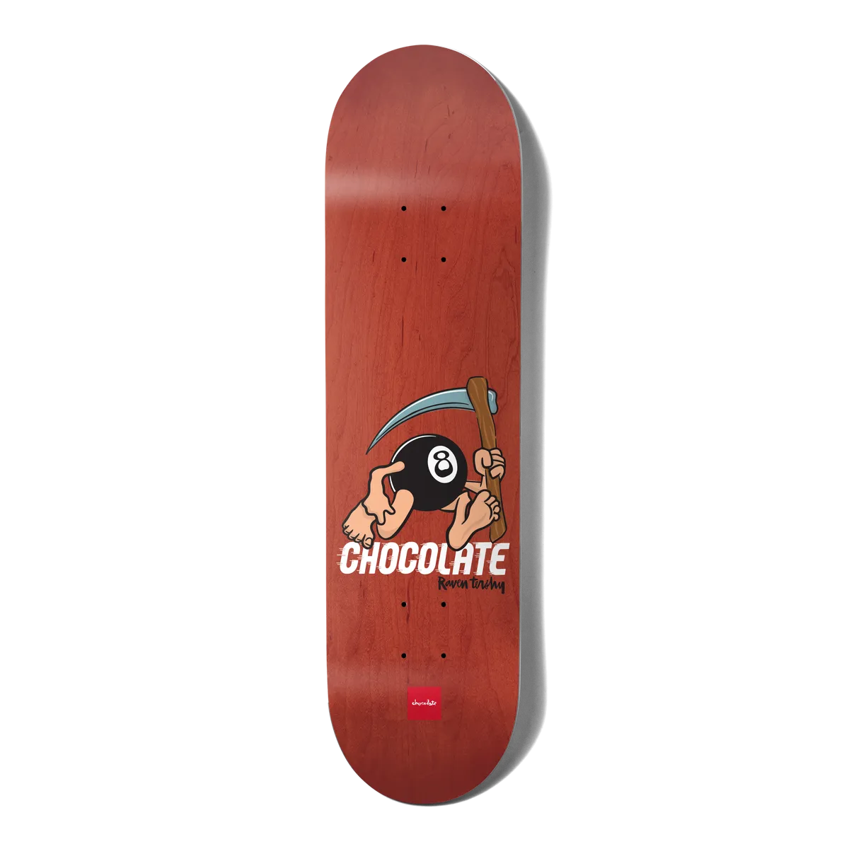 Chocolate Deck Eightballer Raven Tershy 8.5"