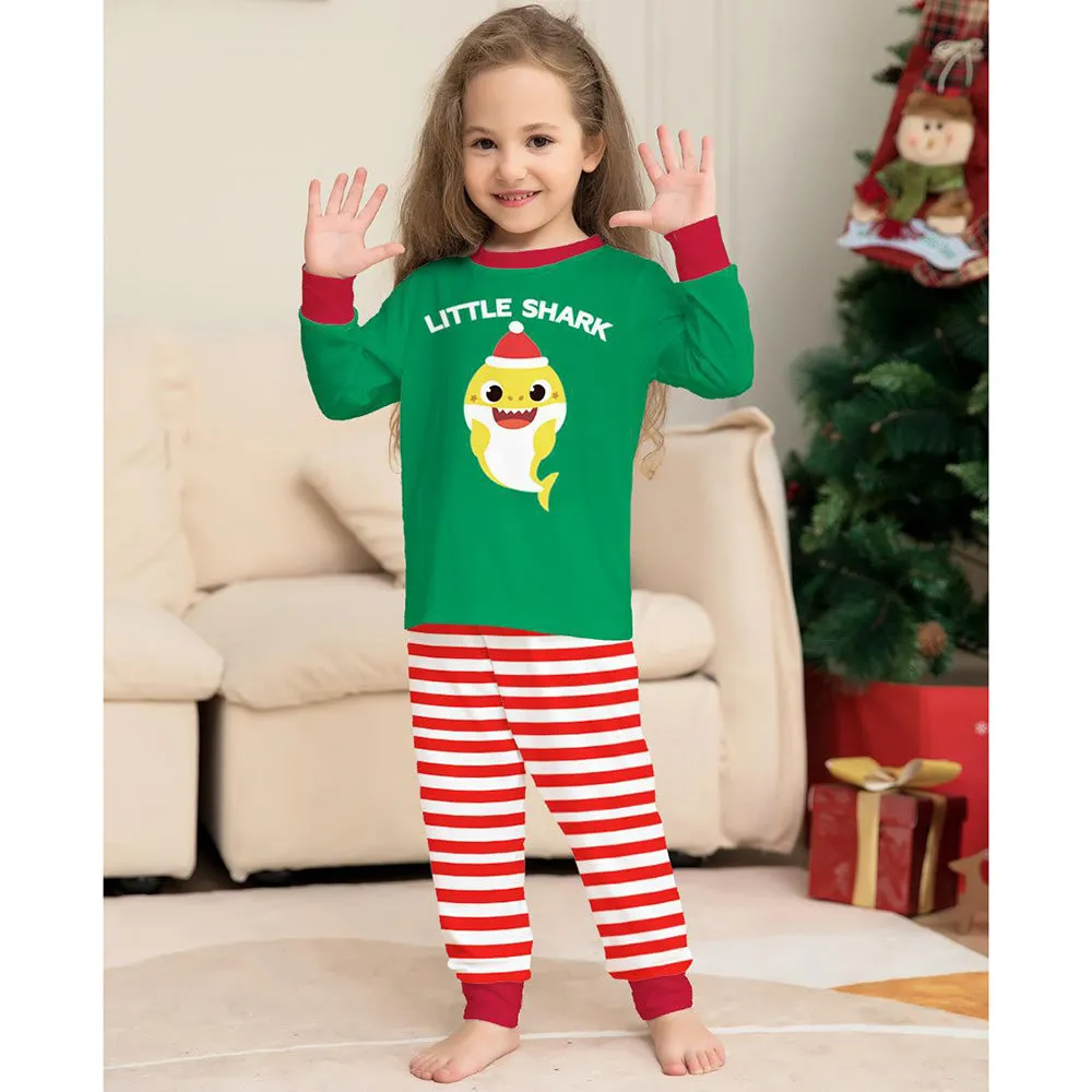 Christmas Baby Shark Family Matching Pajamas Set