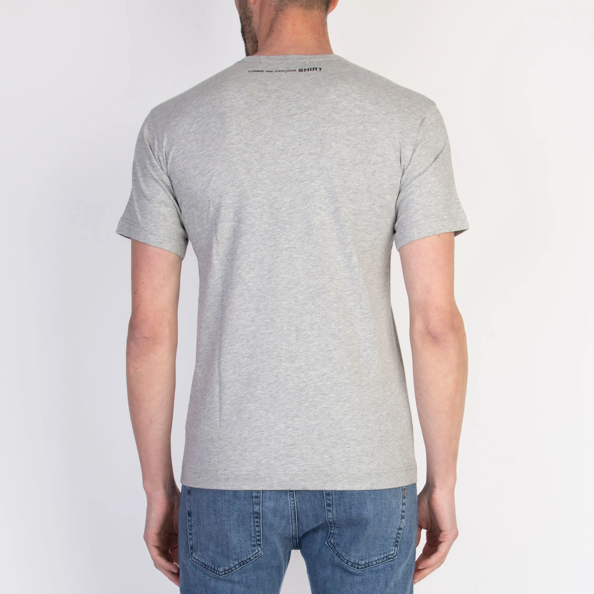 COMME DES GARCONS T-SHIRT FM-T011-S24 TOP GREY