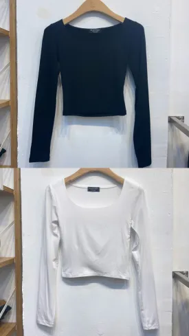 Daily basic long sleeve tops