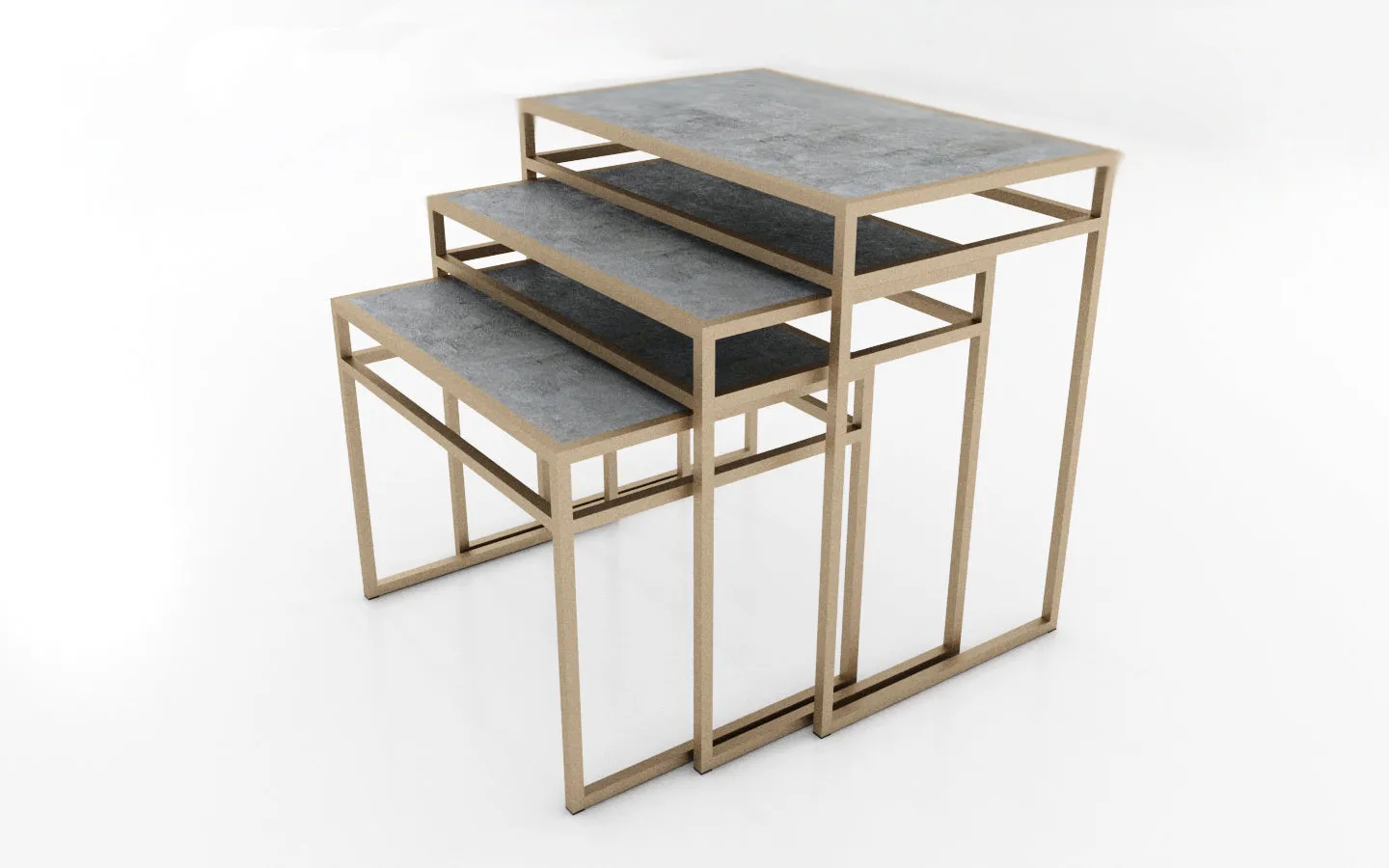 Docklands Buffet Nesting Tables