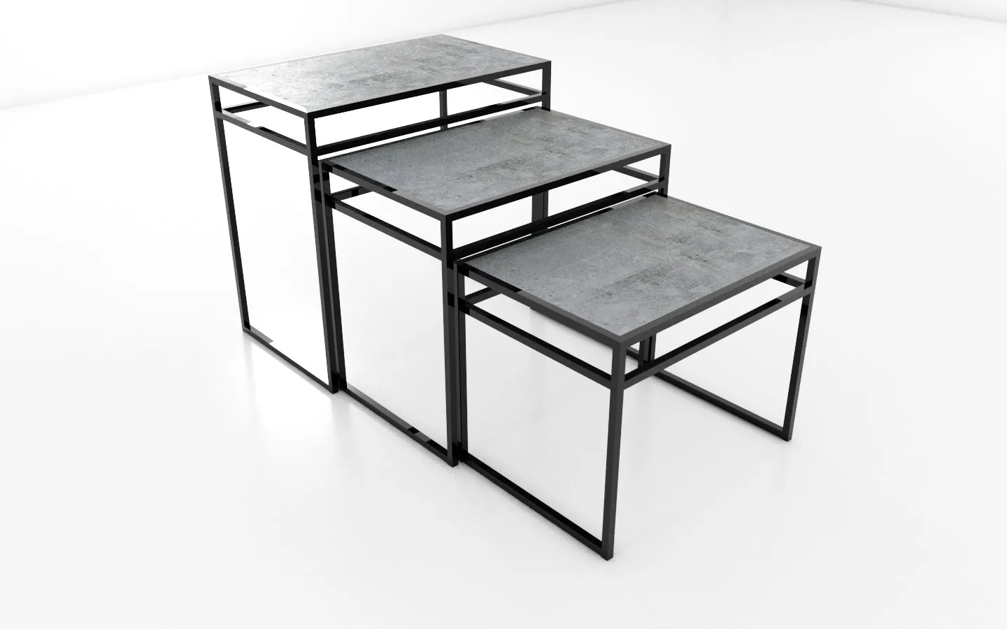 Docklands Buffet Nesting Tables