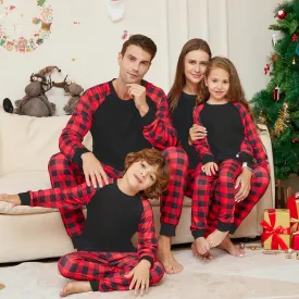 Family Matching Classic Plaid Pajama Set