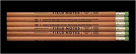 Field Notes No. 2 Woodgrain Pencil [6 Pencils]