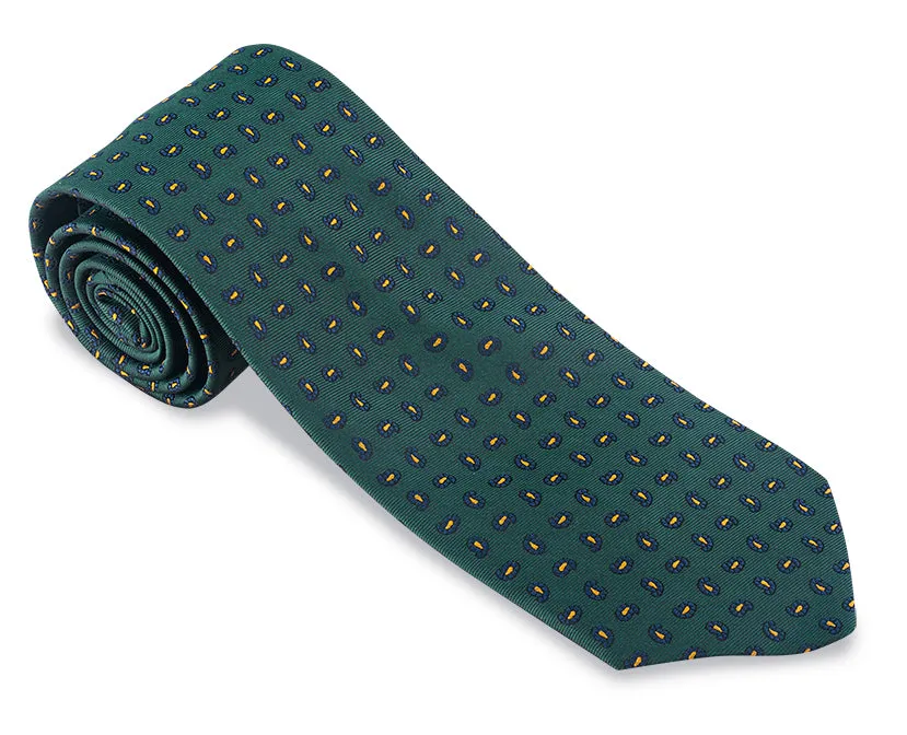 Green Cedar Pine Necktie - F5345