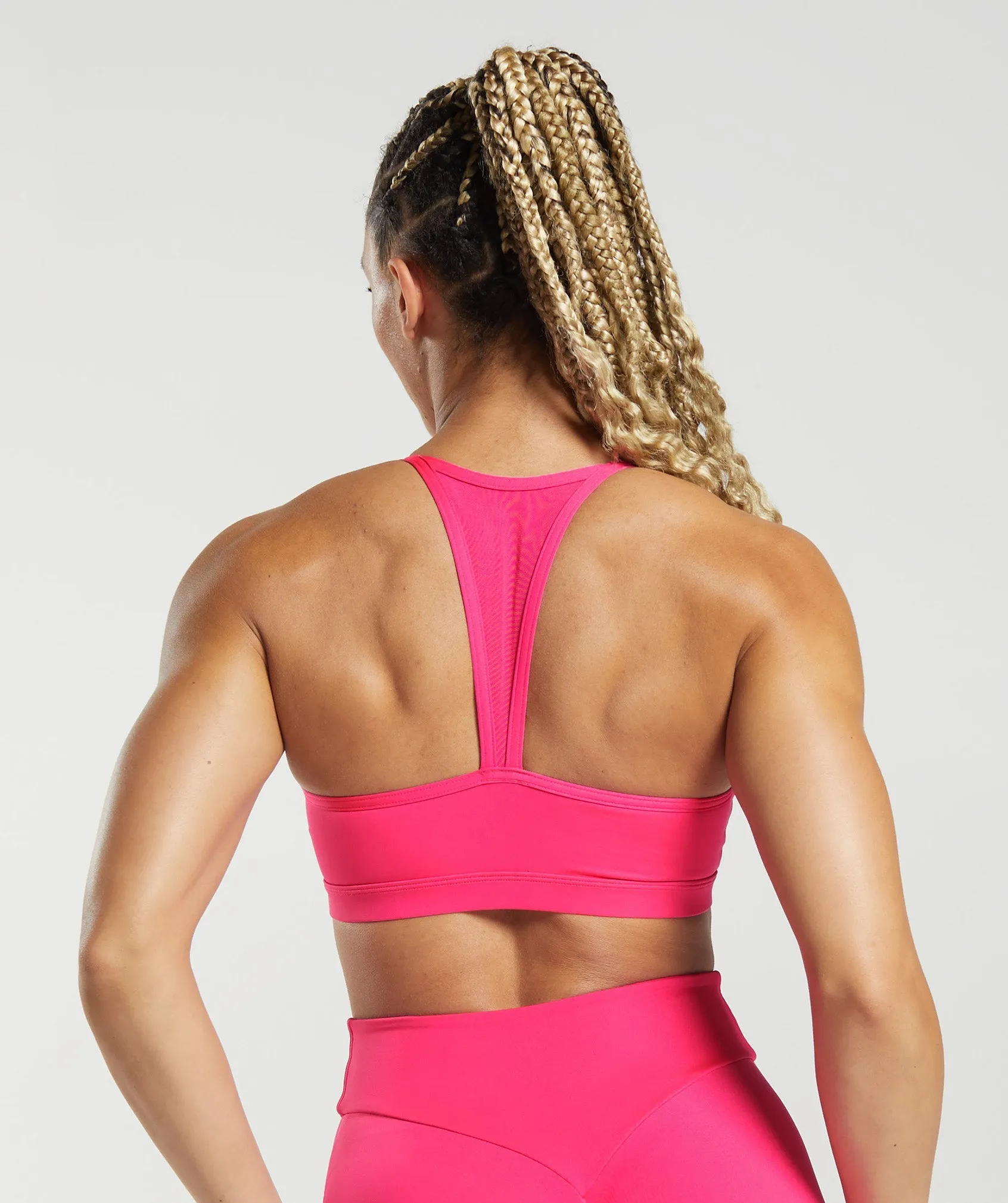 GS Power Sports Bra - Bright Fuchsia