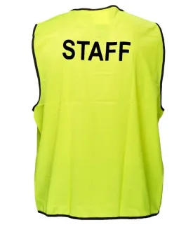 Hi Vis Day Only Staff Vest