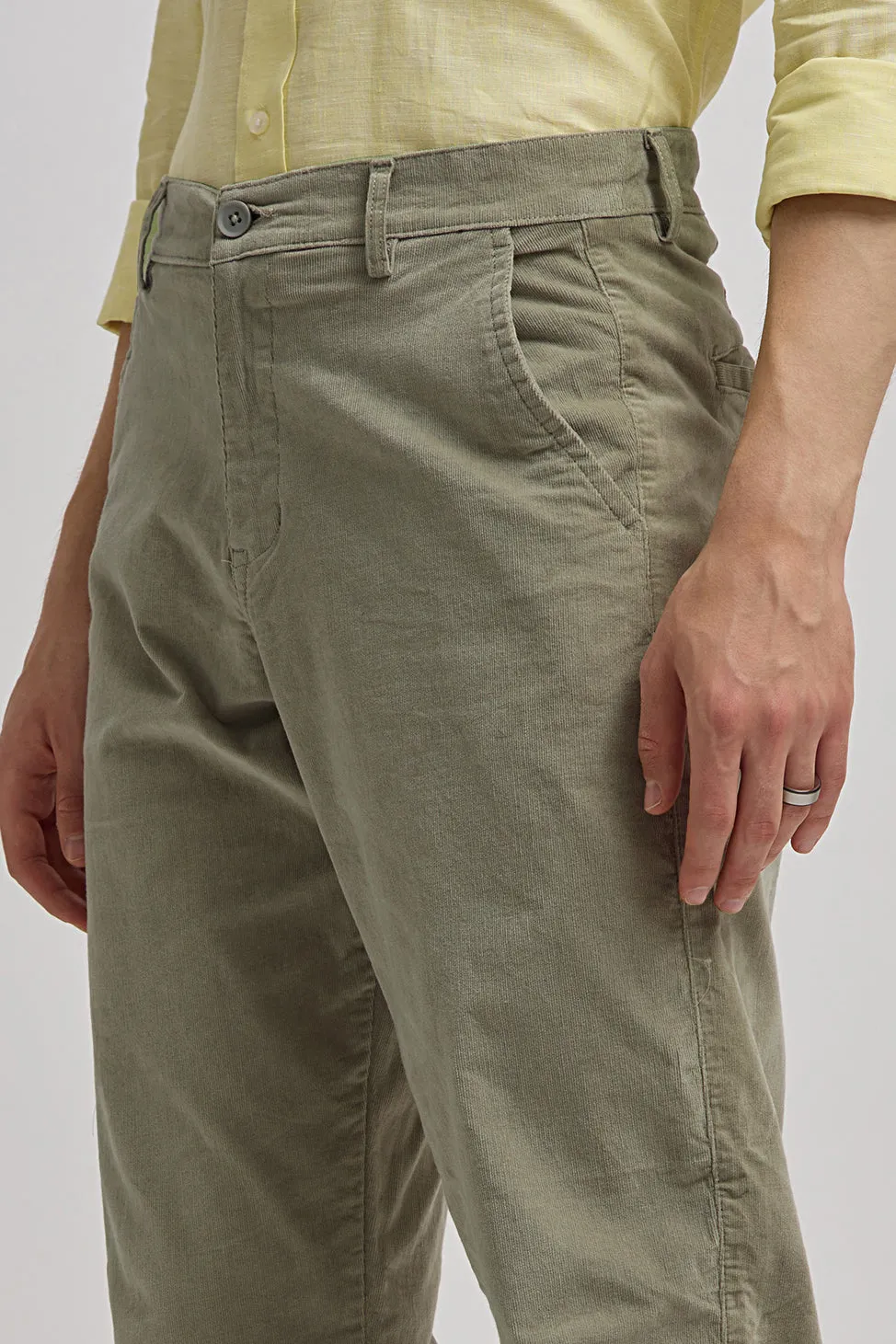 Holden - Slim Fit Comfort Trouser - Green