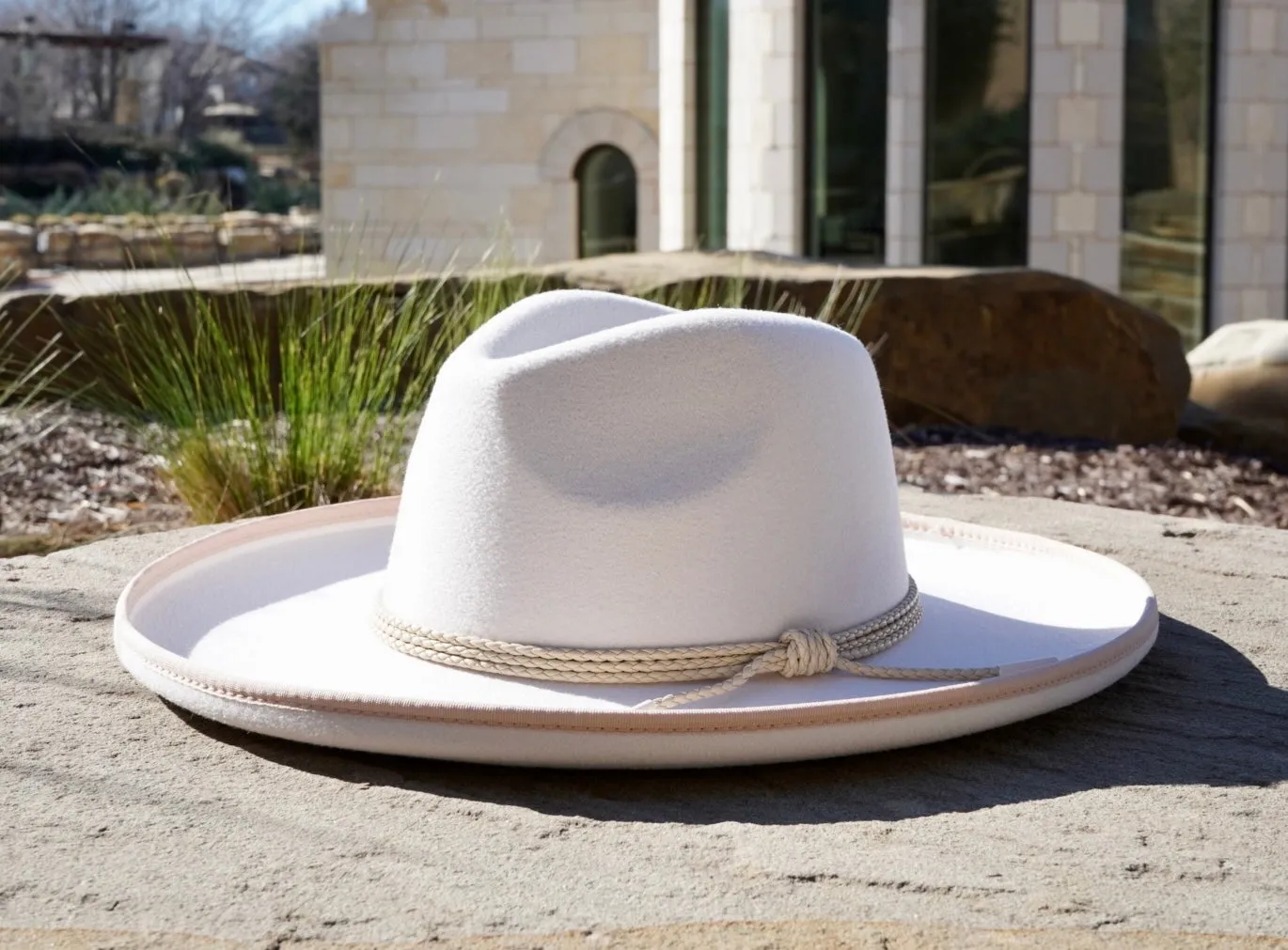 Jackson Pencil Brim Fedora - Ivory