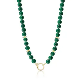 Malachite Beaded Necklace