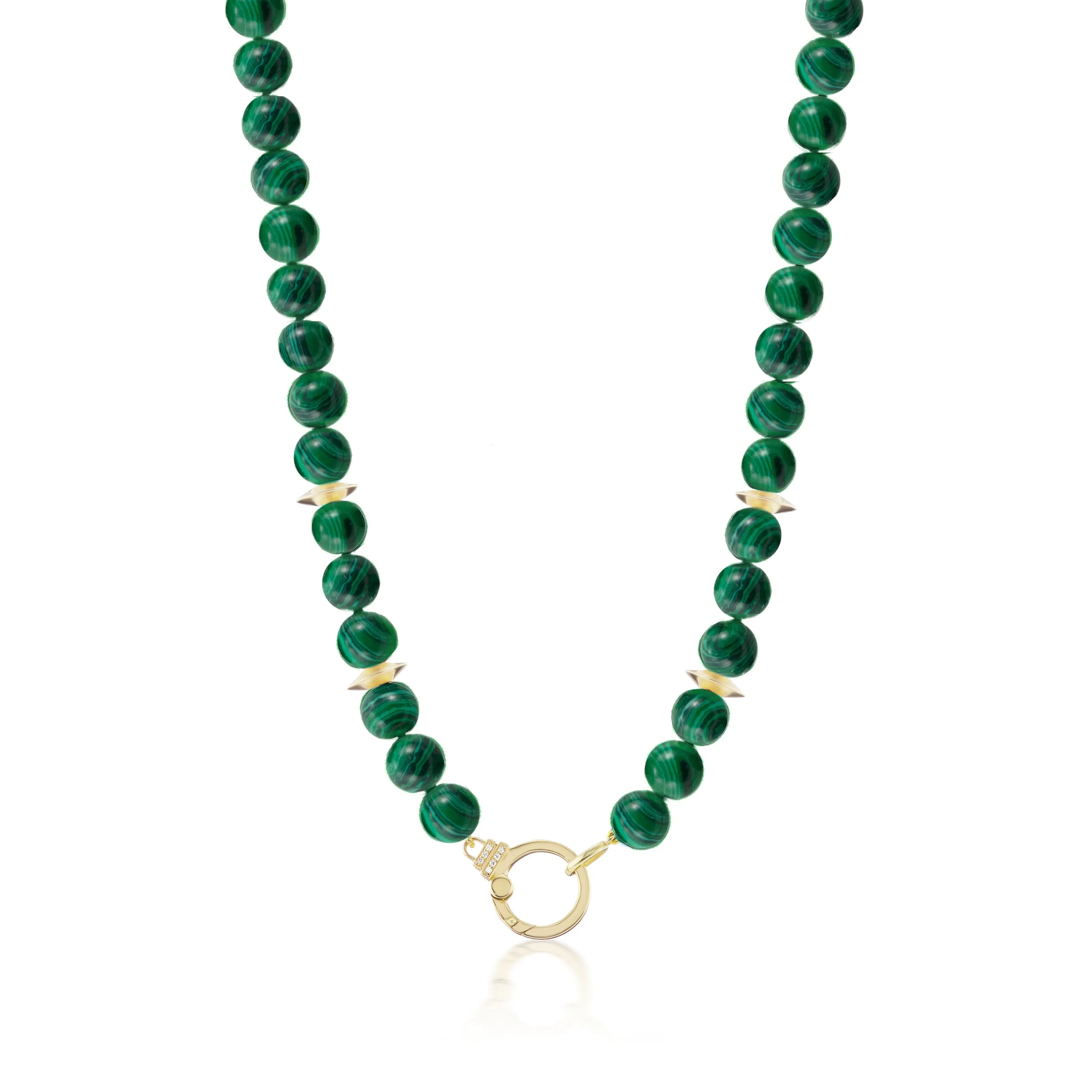 Malachite Beaded Necklace