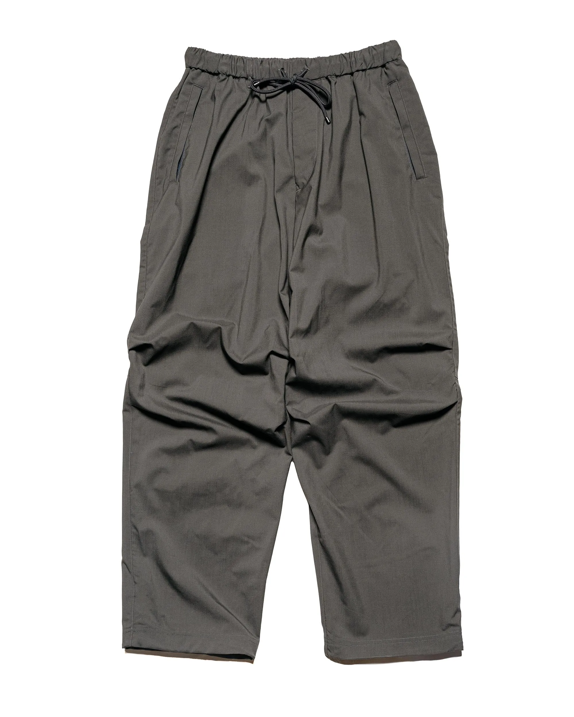 MARKAWARE Easy Army Trousers 2/80 Wool Typewriter Charcoal