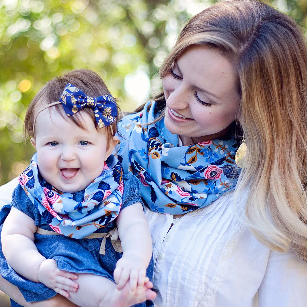 Men's Necktie / Birch Floral In Periwinkle