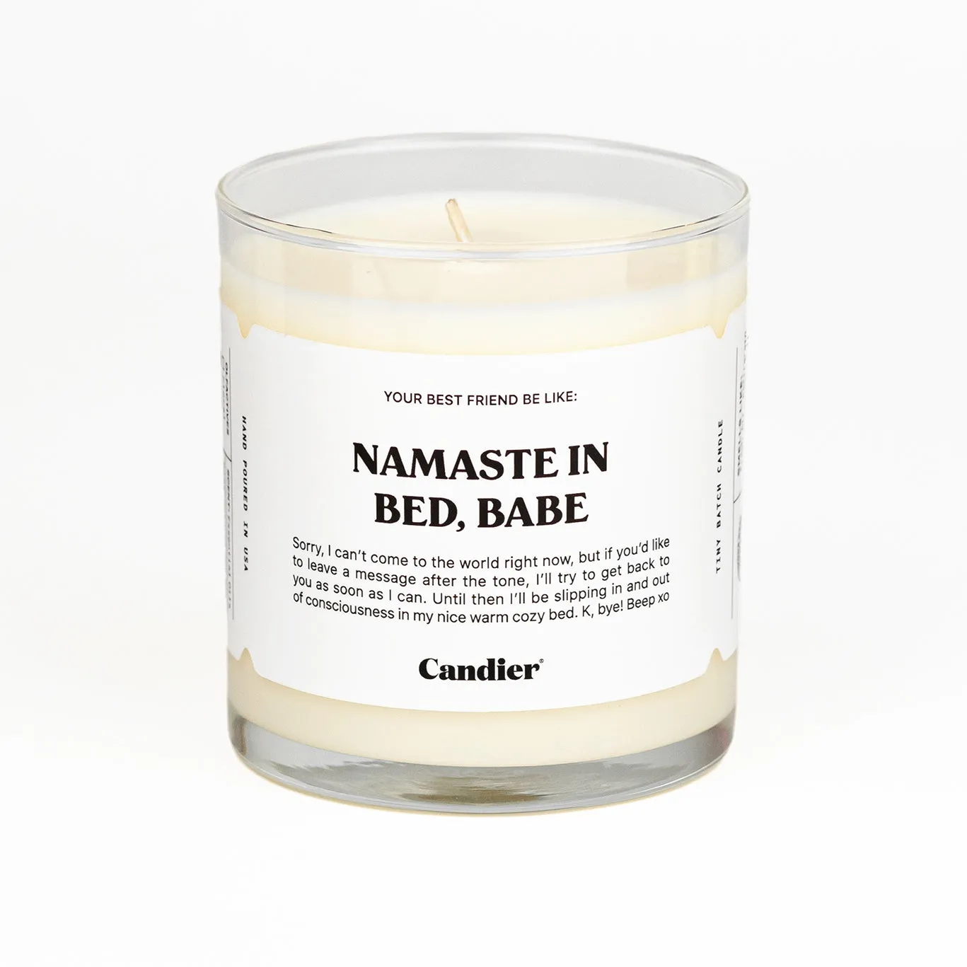 NAMASTE CANDLE by Shop Ryan Porter