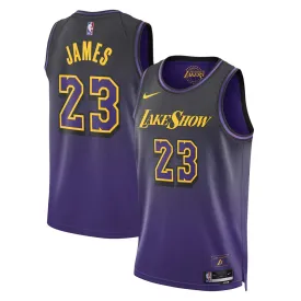 NBA Los Angeles Lakers Lebron James Nike 2024/25 City Edition Swingman Jersey