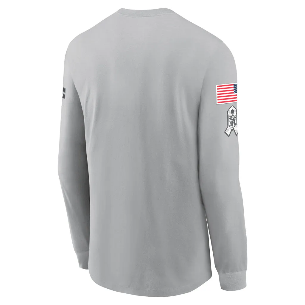 NFL Dallas Cowboys Nike 2024 Salute to Service Long Sleeve T-Shirt