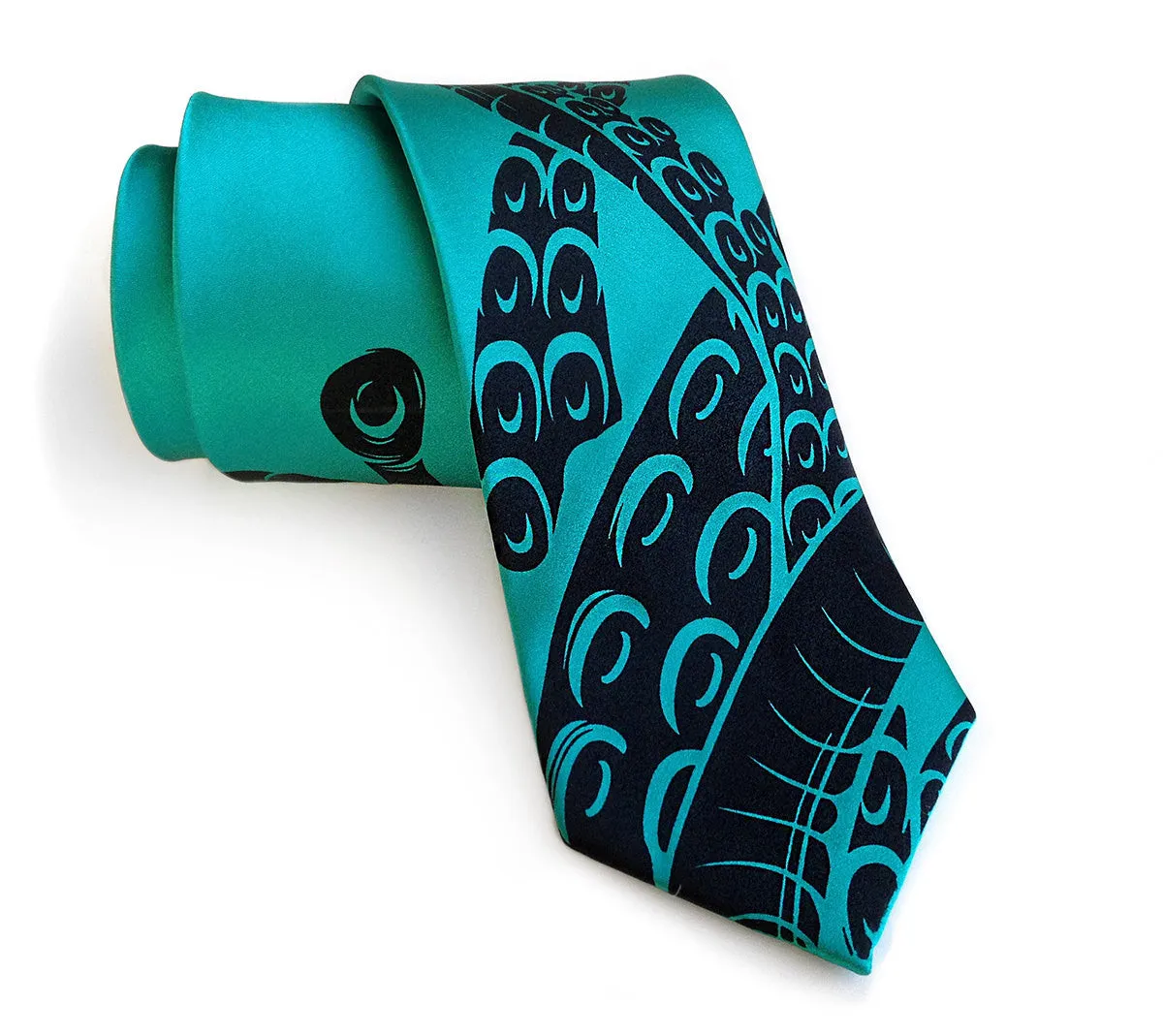 Octopus Tentacles Silk Necktie, Cthulhu Sucker Tie