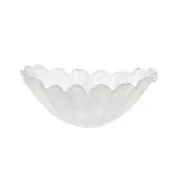 Onda Mouth Blown Medium Centerpiece - Green or White