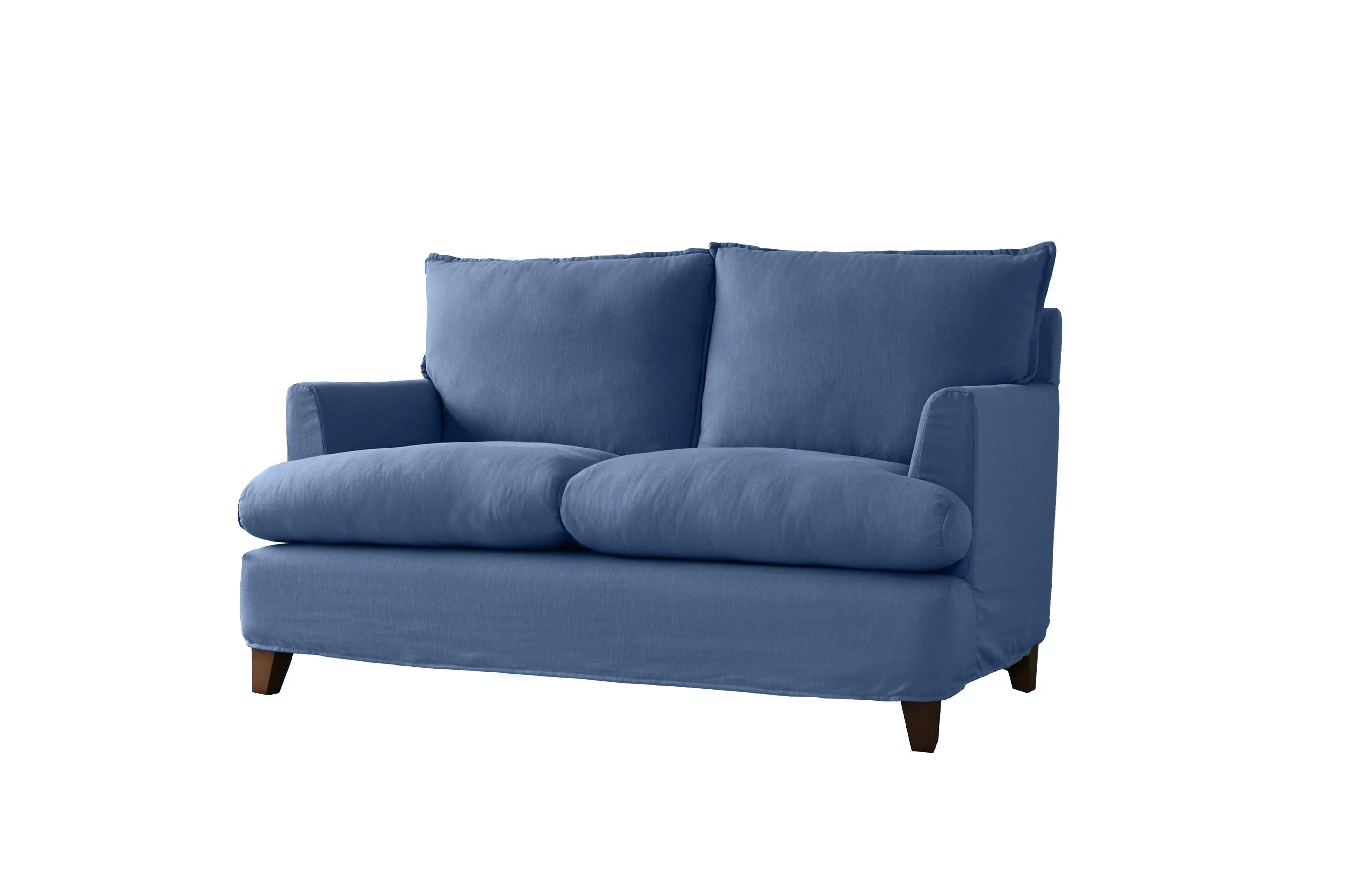 Padstow | 2 Seater Extra Loose Cover | Capri Blue