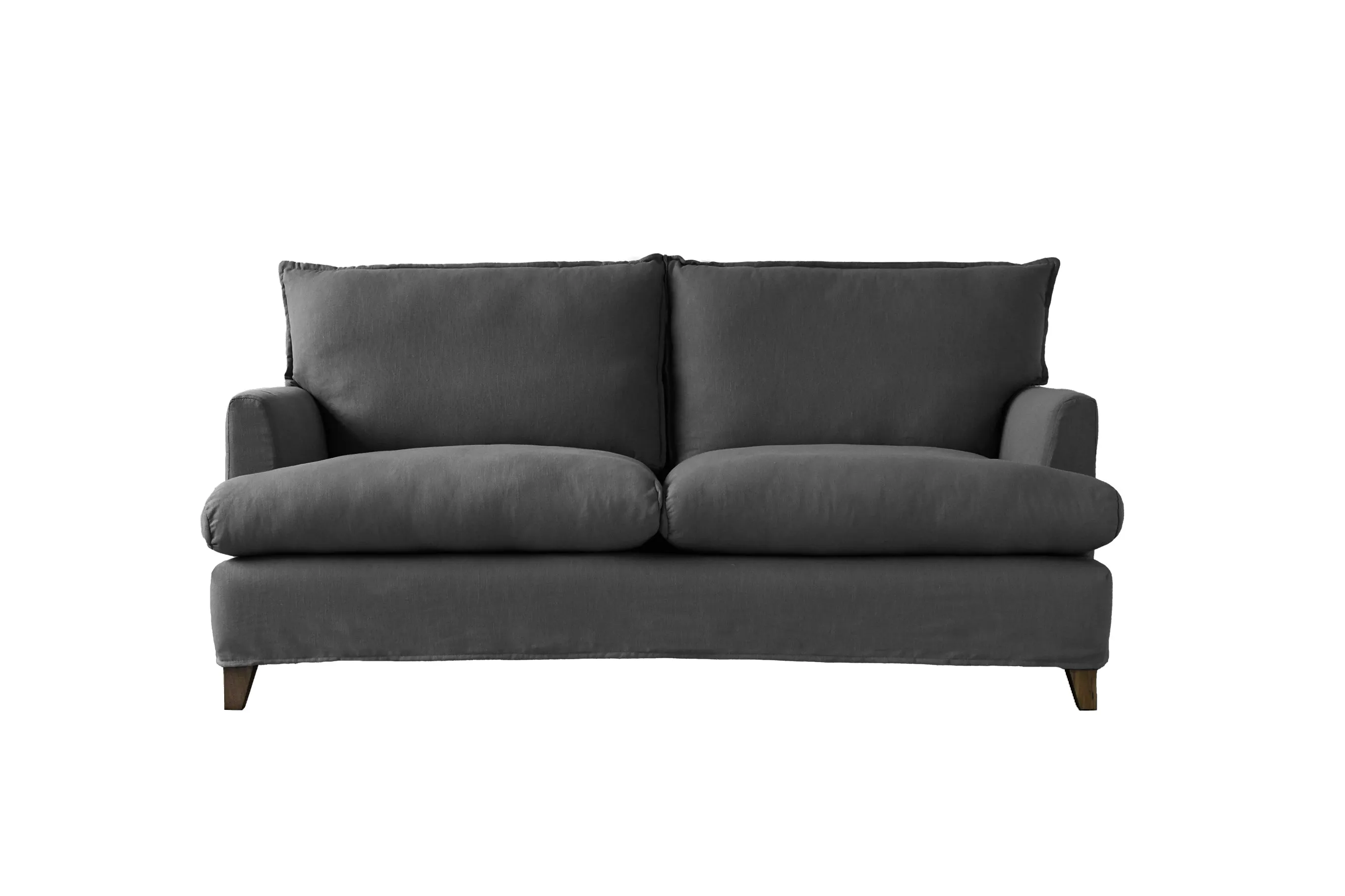 Padstow | 3 Seater Extra Loose Cover | Capri Dark Grey